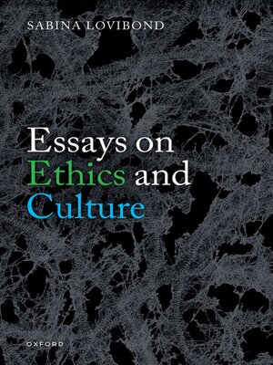 cover image of Essays on Ethics and Culture